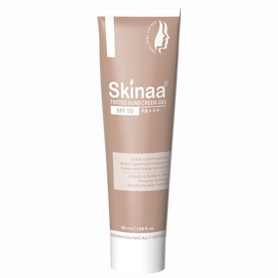 Skinaa Tinted Sunscreen Gel SPF50 PA+++