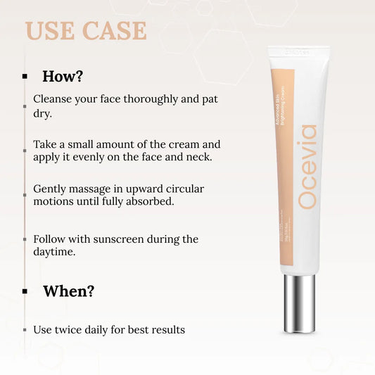 Ocevia Skin Brightening Cream | Dark Spot & Pigmentation Control | 30 ml