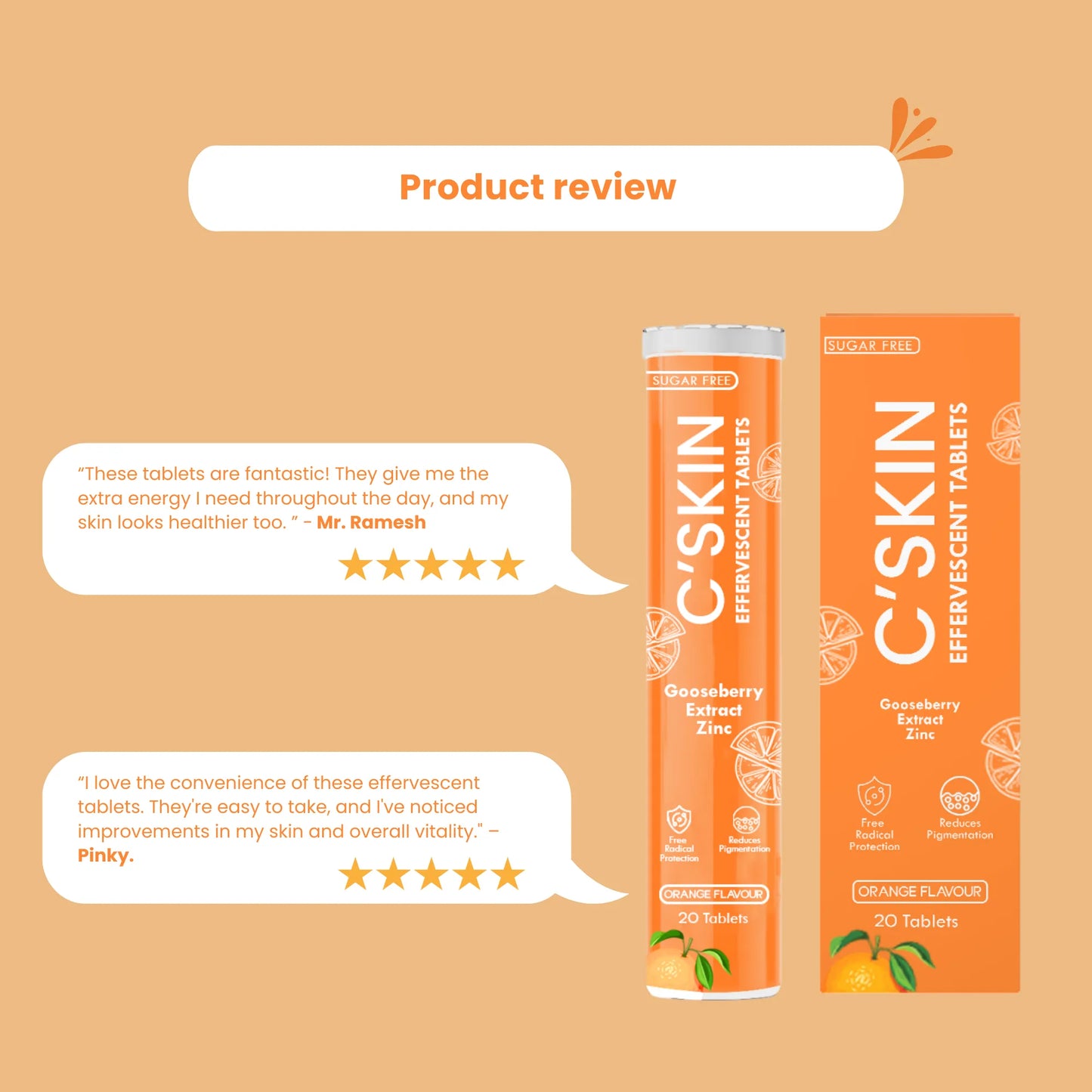 C'skin Effervescent Tablets (20tab)