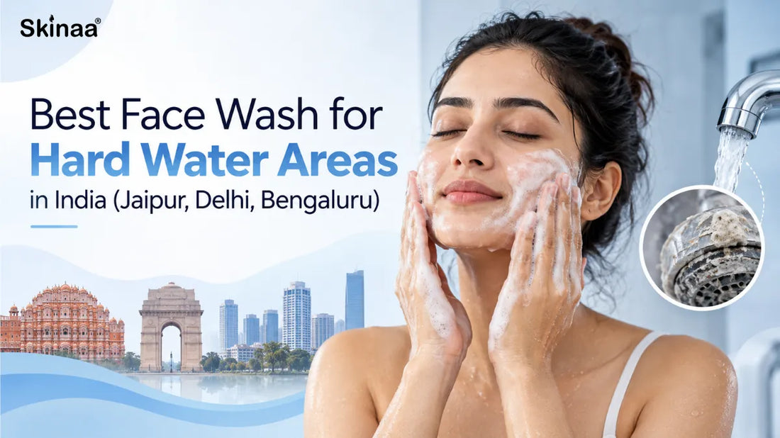 Best Face Wash for Hard Water Areas in India (Jaipur, Delhi, Bengaluru)