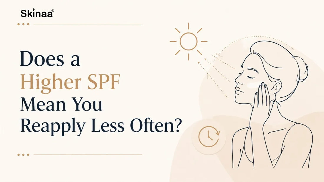 Does a Higher SPF Mean You Reapply Less Often?