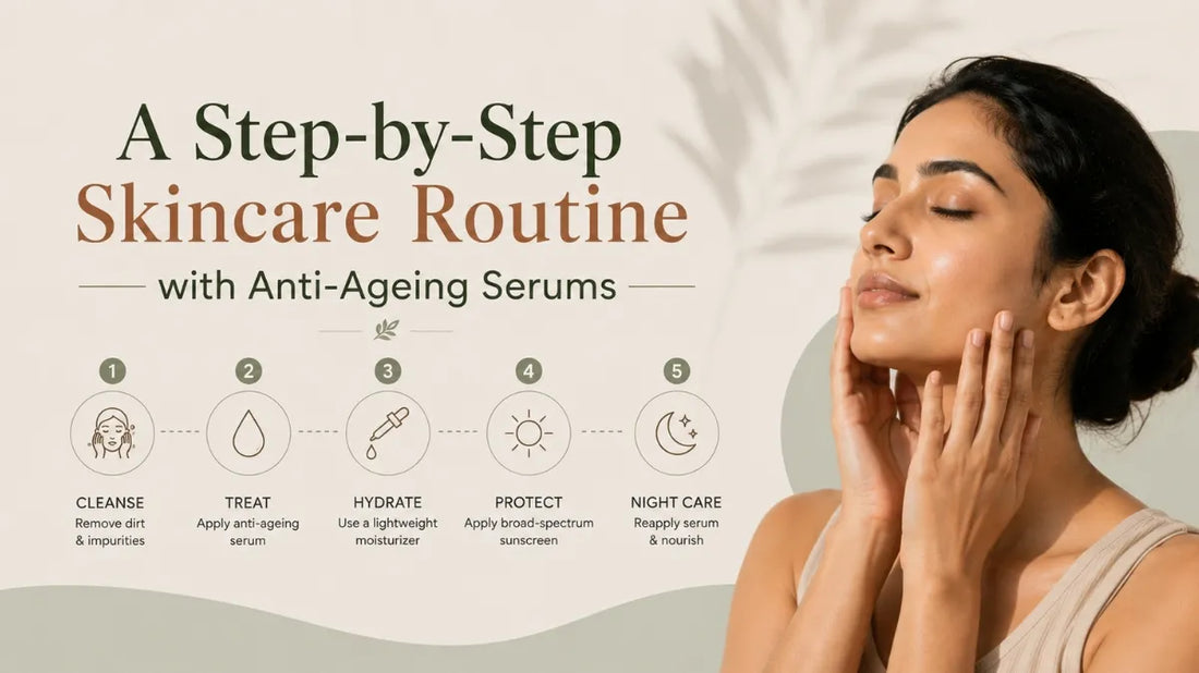 A Step-by-Step Skincare Routine with Anti-Ageing Serums