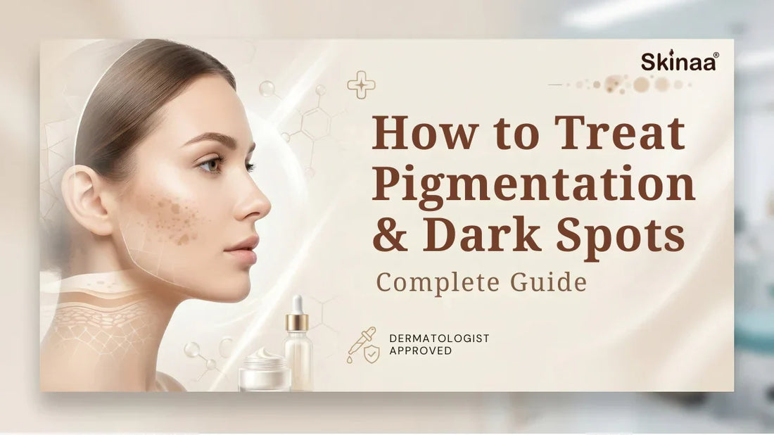 how to treat pigmentation and dark spots: complete guide