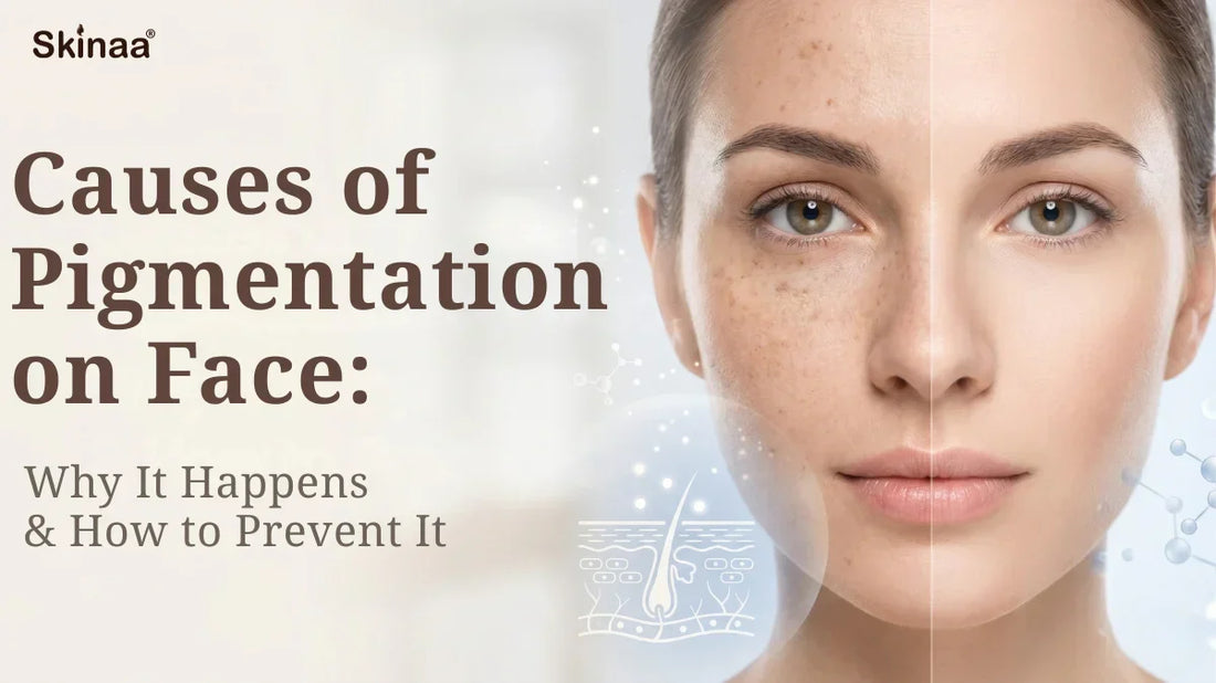 Causes of pigmentation on face