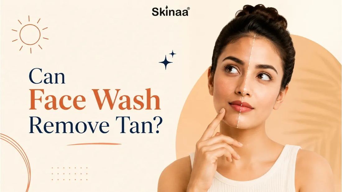 Can Face Wash Remove Tan?