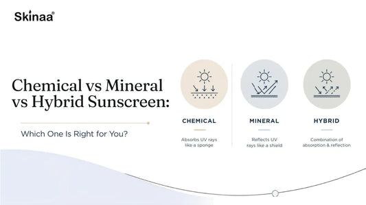 Chemical vs Mineral vs Hybrid Sunscreen: Which One Is Right for You?