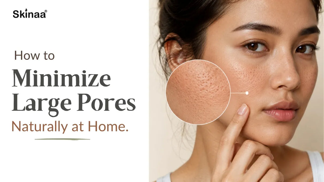 How to Minimize Large Pores Naturally at Home