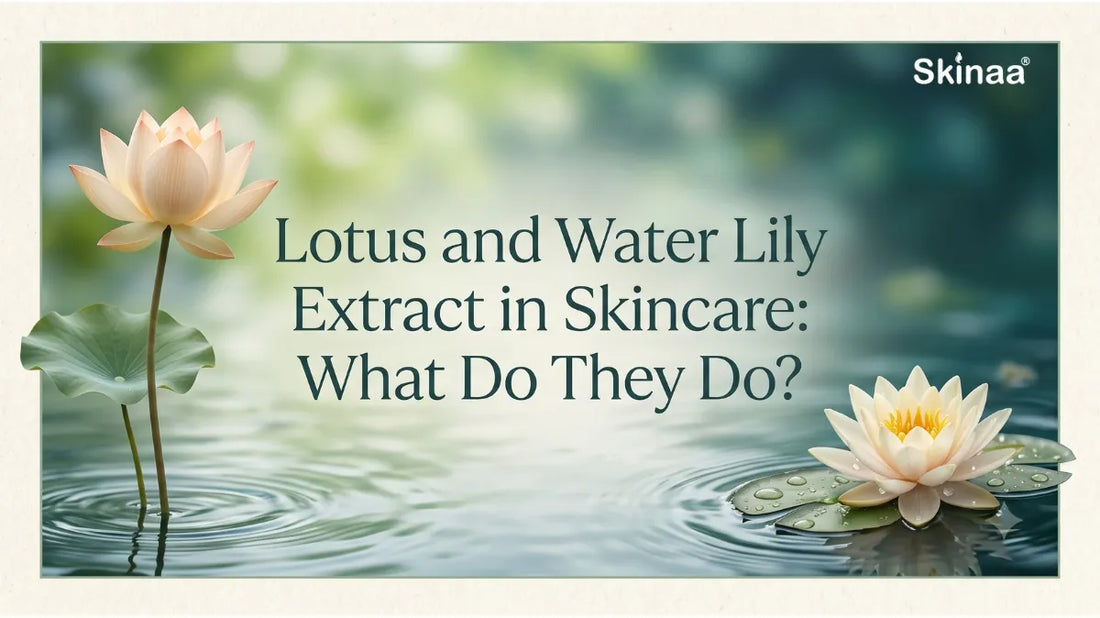 Lotus and Water Lily Extract in Skincare: What Do They Do?