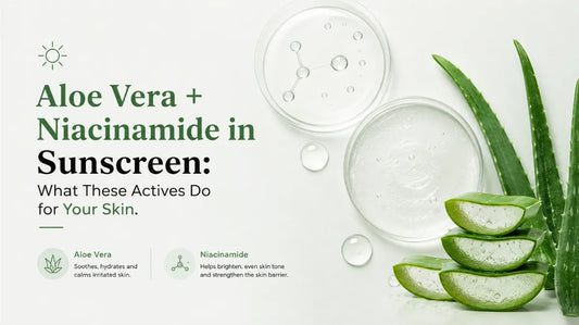 Aloe Vera + Niacinamide in Sunscreen: What These Actives Do for Your Skin