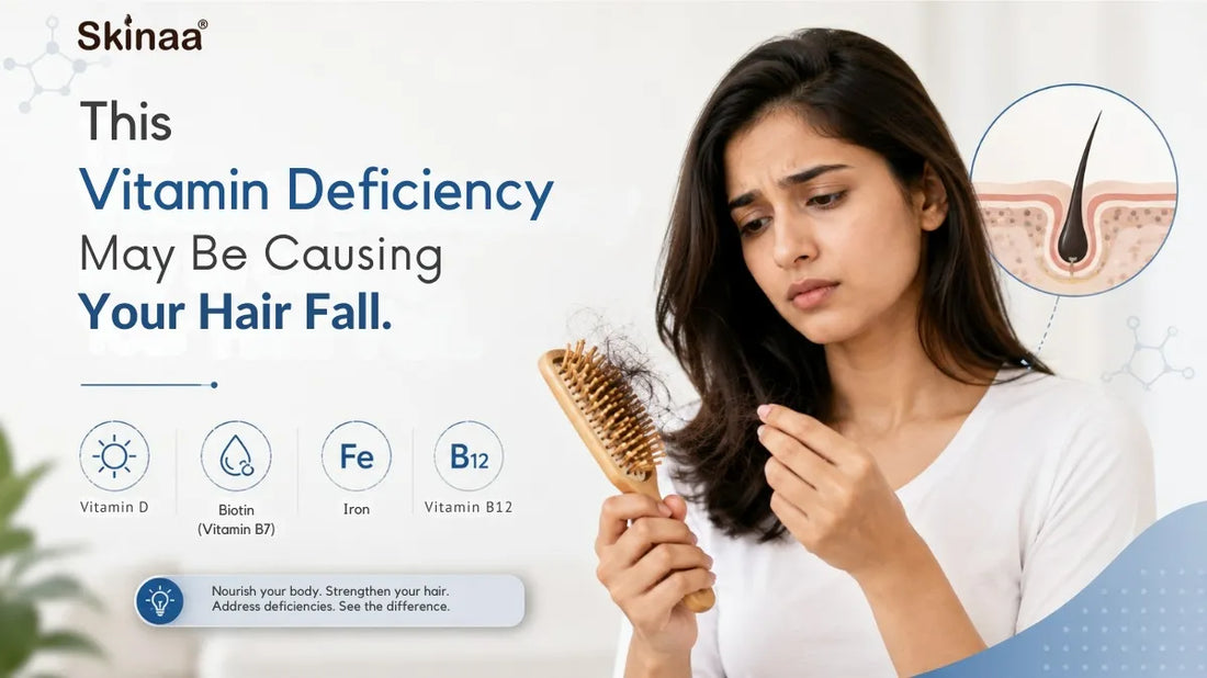This Vitamin Deficiency May Be Causing Your Hair Fall