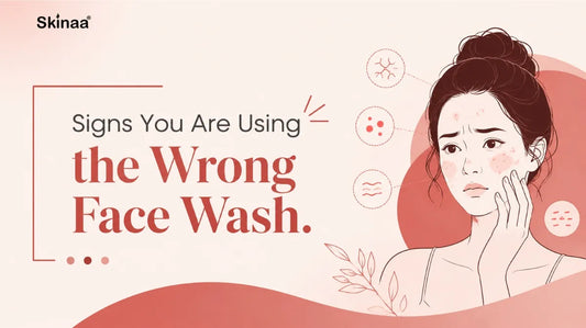 Signs that your face wash may be causing dryness, irritation, or breakouts.