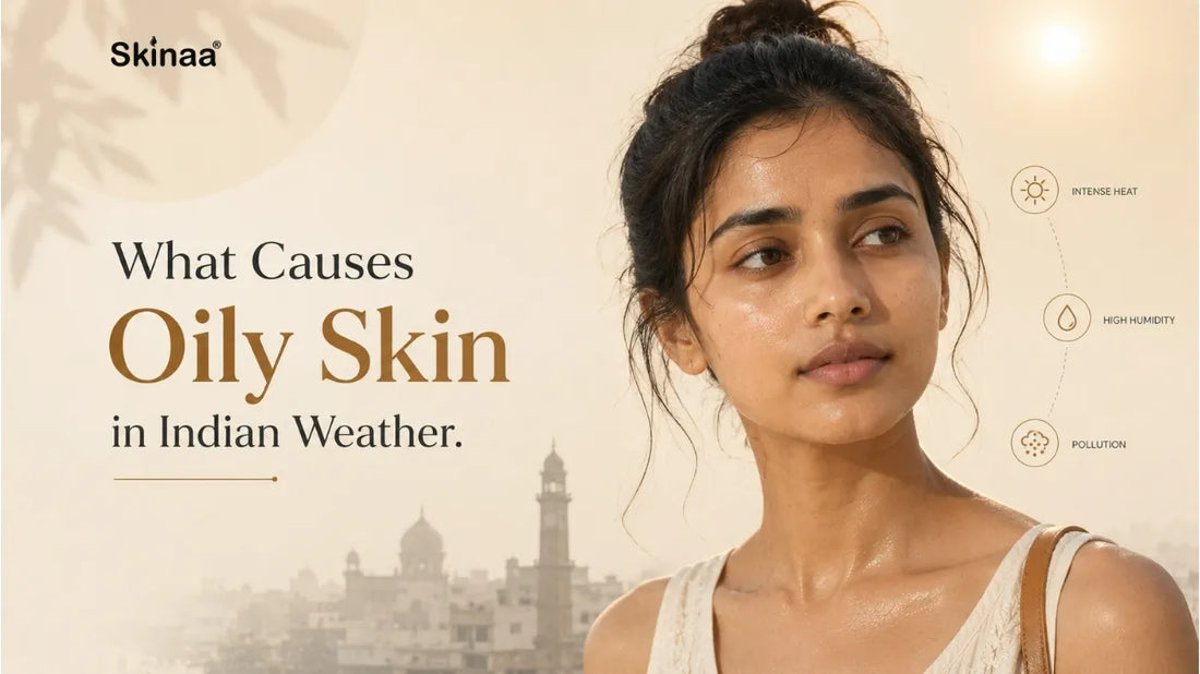 What Causes Oily Skin in Indian Weather