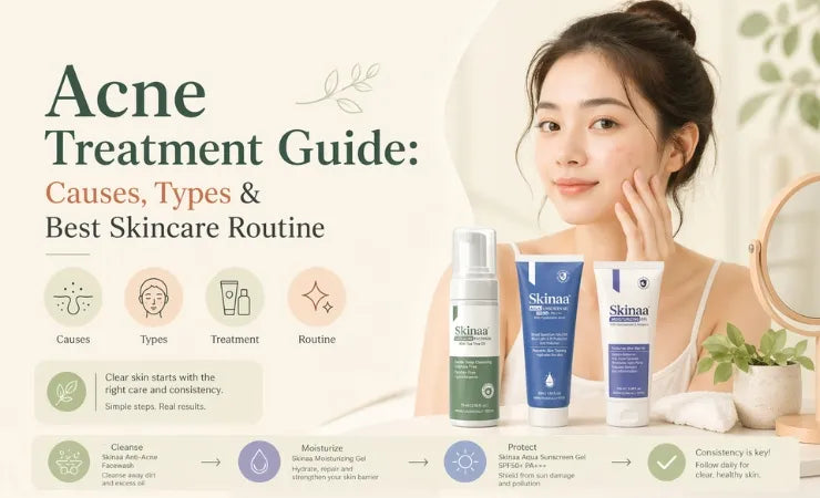 Acne Treatment Guide: Causes, Types & Best Skincare Routine