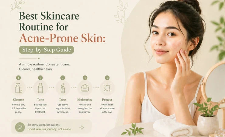 Best Skincare Routine for Acne-Prone Skin: Step-by-Step Guide