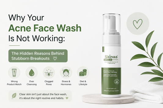 Why Your Acne Face Wash Is Not Working