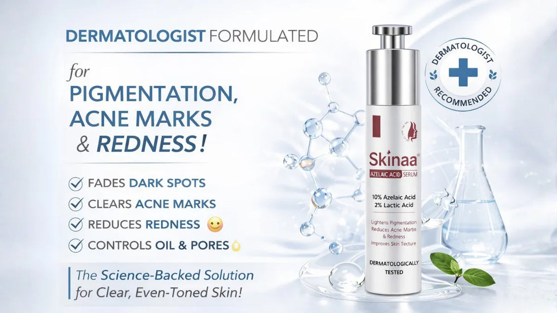 Azelaic Acid Serum 10%: A Complete Solution for Pigmentation, Acne Marks &amp; Redness