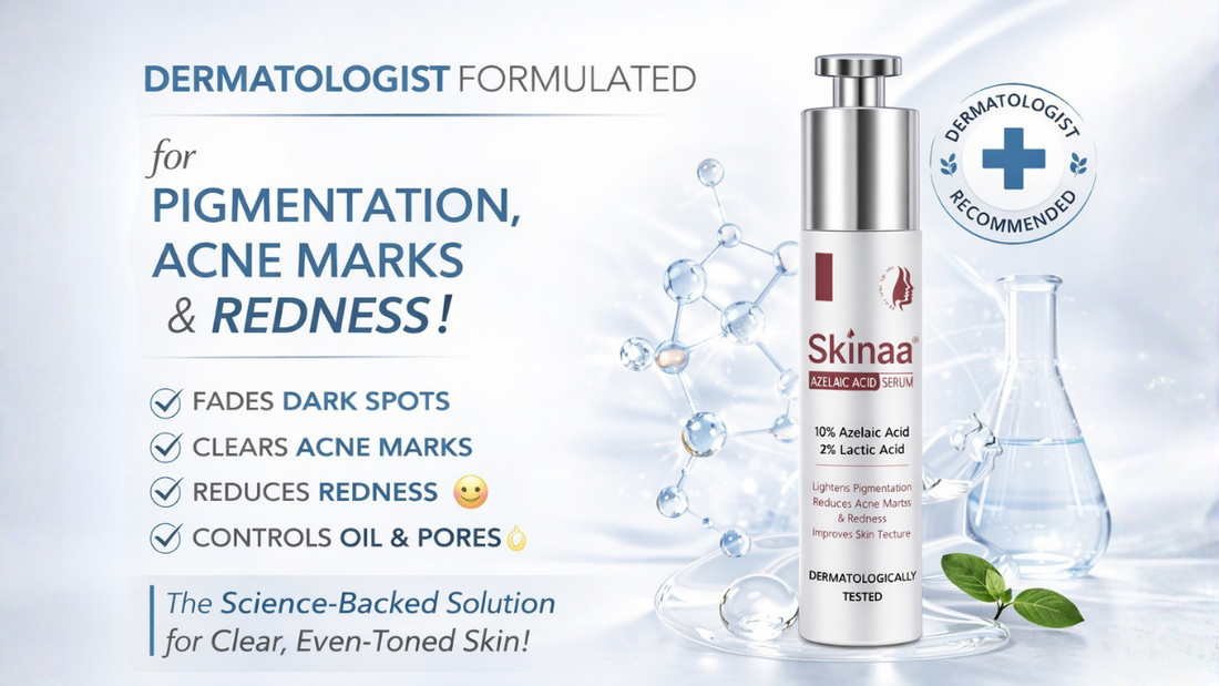 Azelaic Acid Serum 10%: A Complete Solution for Pigmentation, Acne Marks &amp; Redness