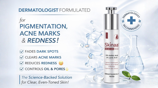 Azelaic Acid Serum 10%: A Complete Solution for Pigmentation, Acne Marks &amp; Redness