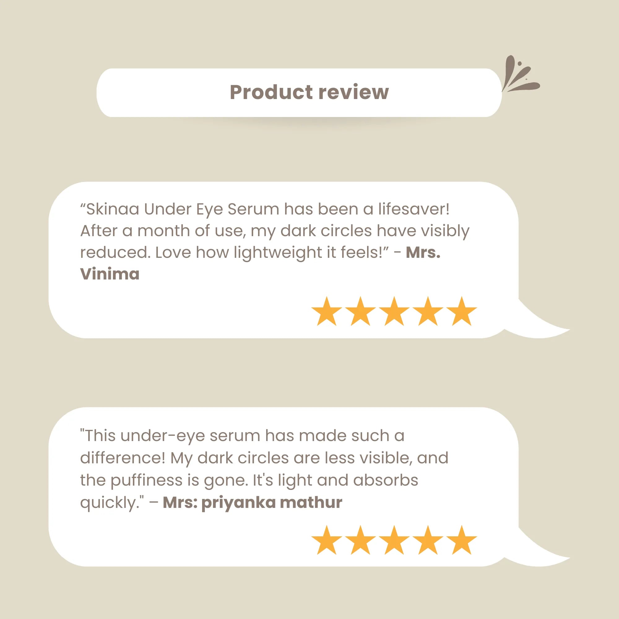 Skinaa Under Eye Serum