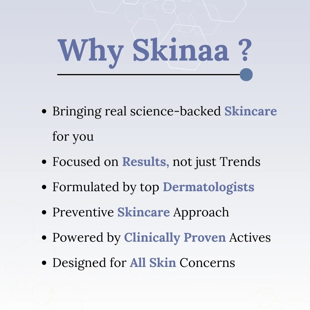SKINAA Niacinamide Face Serum for Dark Spots, Pore Tightening, Acne, & Oil Control (30 ml)