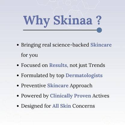 SKINAA Niacinamide Face Serum for Dark Spots, Pore Tightening, Acne, & Oil Control (30 ml)