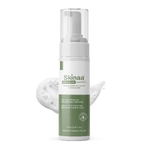 Skinaa Anti Acne Face Wash with Niacinamide &  Tea Tree Oil | 70 ml