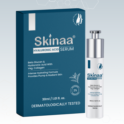 Skinaa 2% Hyaluronic Acid Serum for Deep Hydration & Plumping Face Serum | 30 ml