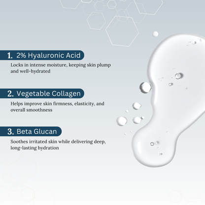 Skinaa 2% Hyaluronic Acid Serum for Deep Hydration & Plumping Face Serum | 30 ml