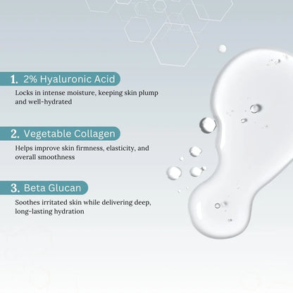Skinaa 2% Hyaluronic Acid Serum for Deep Hydration & Plumping Face Serum | 30 ml