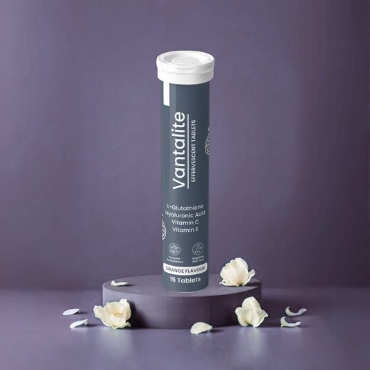 Skinaa Vantalite Effervescent Tablets – Orange Flavour | 15 Tablets