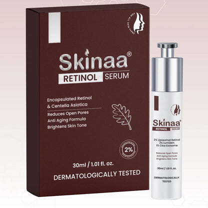 Skinaa Retinol Anti Aging Serum | Face Serum for Wrinkles, Fine Lines & Open Pores | 30 ml