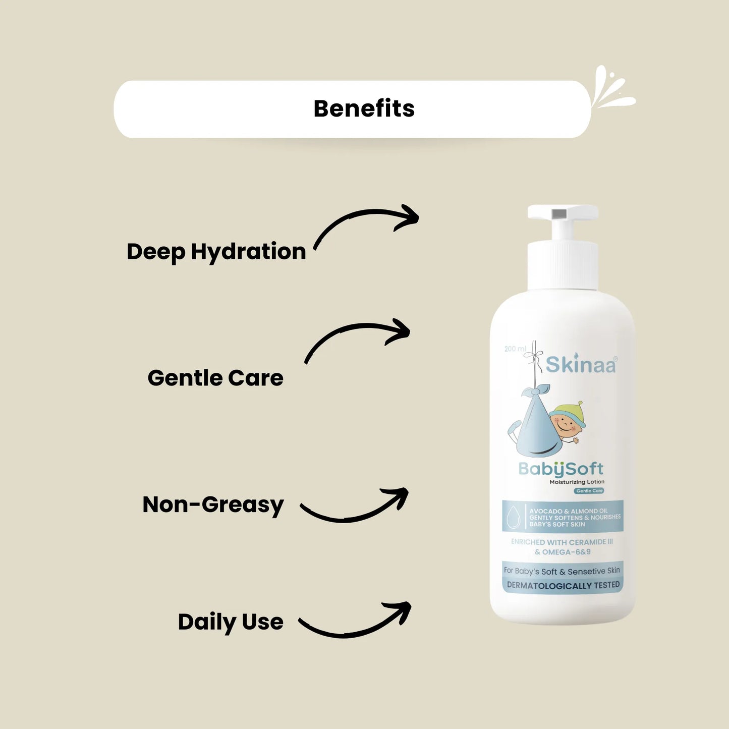 Skinaa Babysoft Moisturizing  Lotion