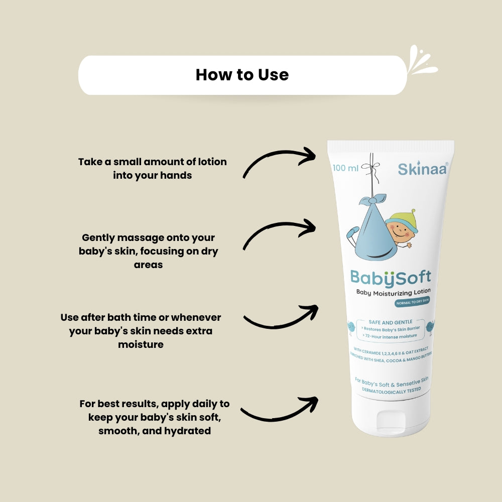 Skinaa Babysoft Moisturizing  Lotion 100 ml
