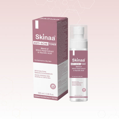 Skinaa Anti-Acne Toner with Witch Hazel & Glycolic Acid 100ml