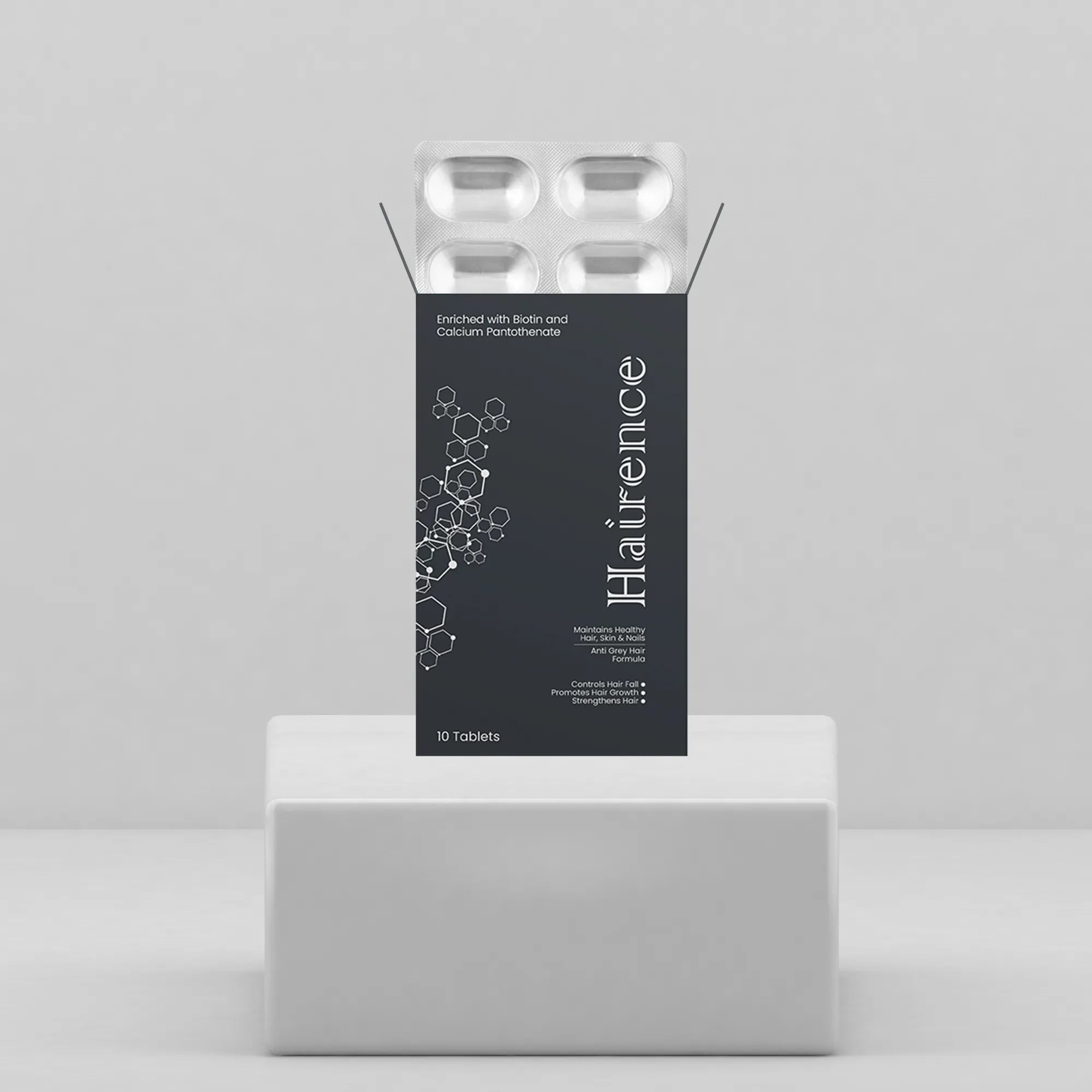 Hairence Tablet “ Advanced Hair, Skin & Nail Supplement (10 Tablets)