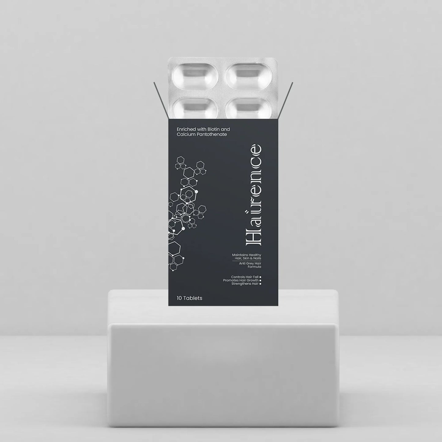 Hairence Tablet “ Advanced Hair, Skin & Nail Supplement (10 Tablets)