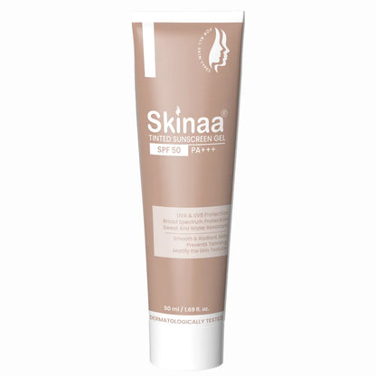 Skinaa Tinted Sunscreen Gel SPF50 PA+++