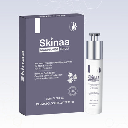 SKINAA Niacinamide Face Serum for Dark Spots, Pore Tightening, Acne, & Oil Control (30 ml)