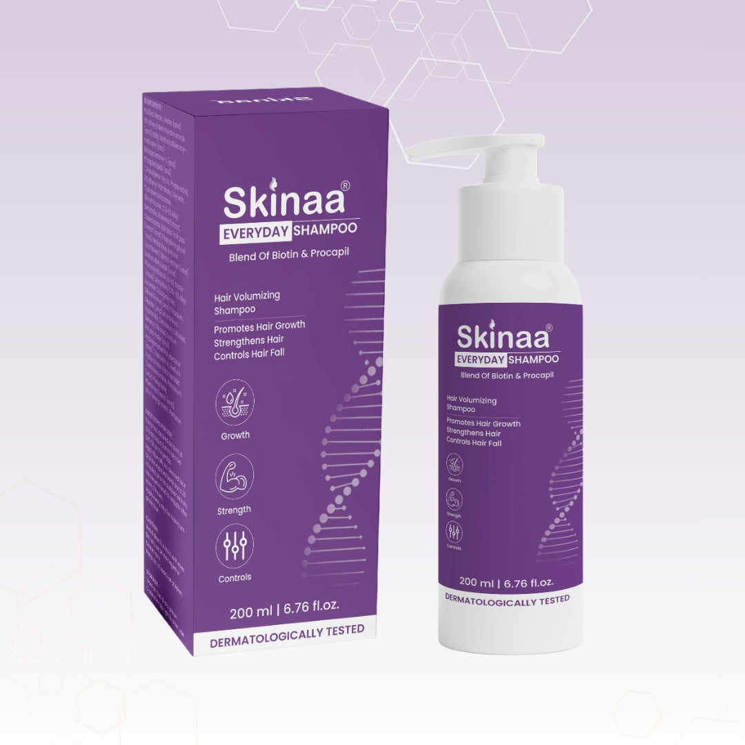 Skinaa Everyday Hair Growth Shampoo | Anti Hair Fall & Hair Strengthening | 200 ml