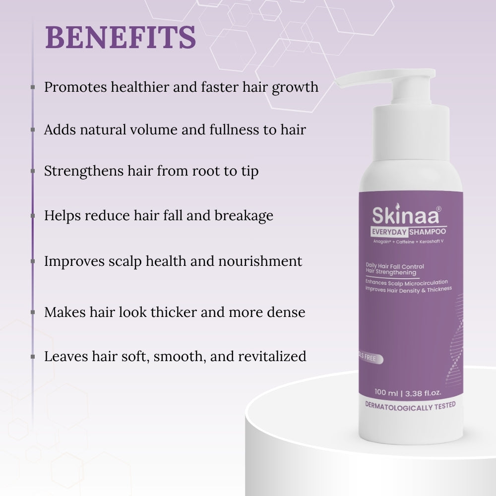 Skinaa Hair Growth Shampoo with Biotin & Procapil | Anti Hair Fall | 100ML