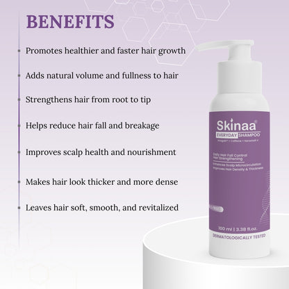 Skinaa Hair Growth Shampoo with Biotin & Procapil | Anti Hair Fall | 100ML