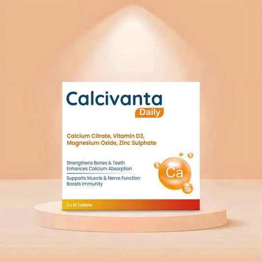Calcivanta Daily Tablets - (3x10)- 30 Tablets
