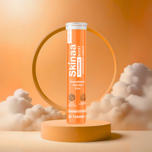 Skinaa Vitamin C Effervescent Tablets, Immunity Booster (20 Tablets)