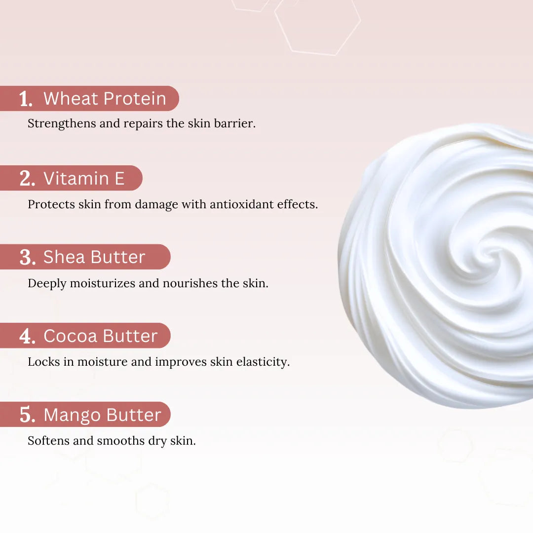 Skinaa Moisturizing Cream | Deep Hydration & Skin Barrier Repair | 100 g