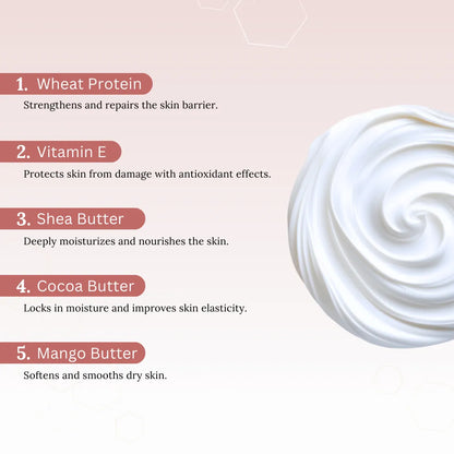 Skinaa Moisturizing Cream | Deep Hydration & Skin Barrier Repair | 100 g