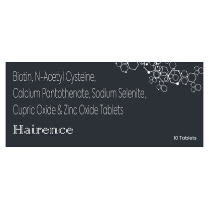 Hairence Biotin Tablets for Hair Growth and Anti- Grey Hair Formula | Pack of 3
