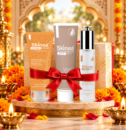 SKINAA Glow Kit for Oily Skin – 3-Step Skincare Routine