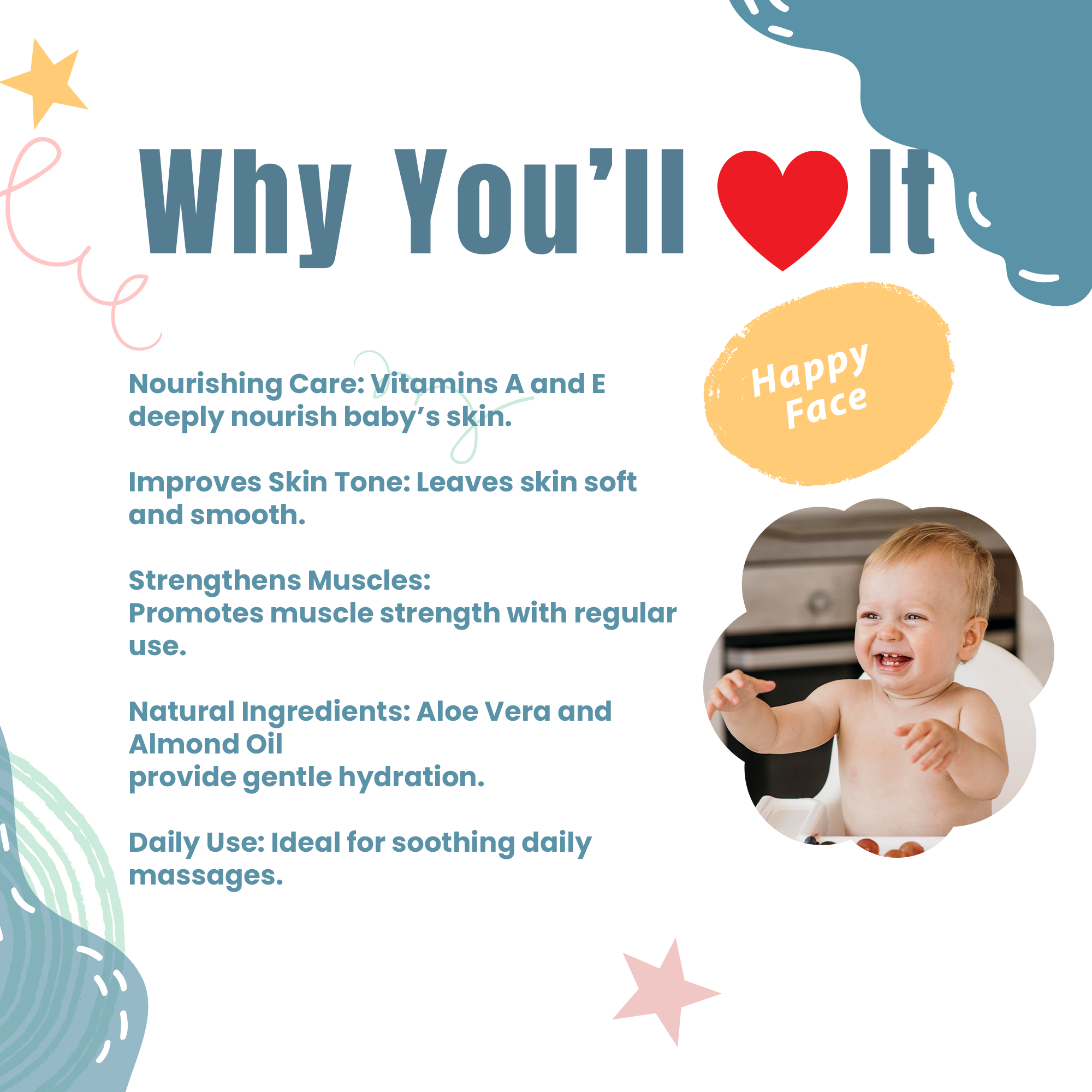 Skinaa BabySoft Baby Massage Oil