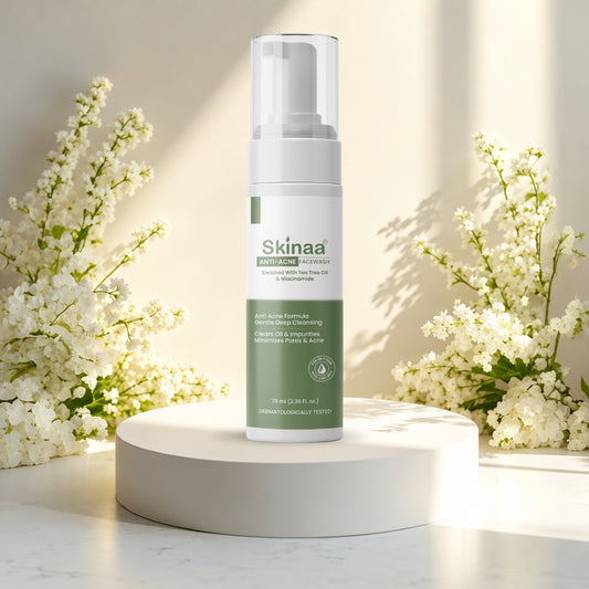 Skinaa Anti Acne Face Wash with Niacinamide &  Tea Tree Oil | 70 ml