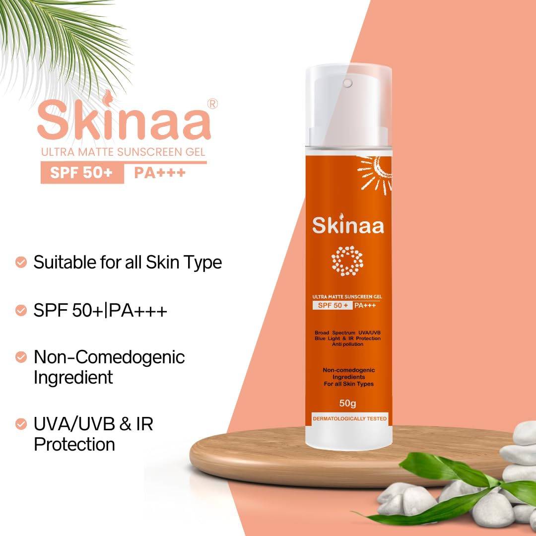 SKINAA Ultra Matte Sunscreen SPF 50+ PA+++